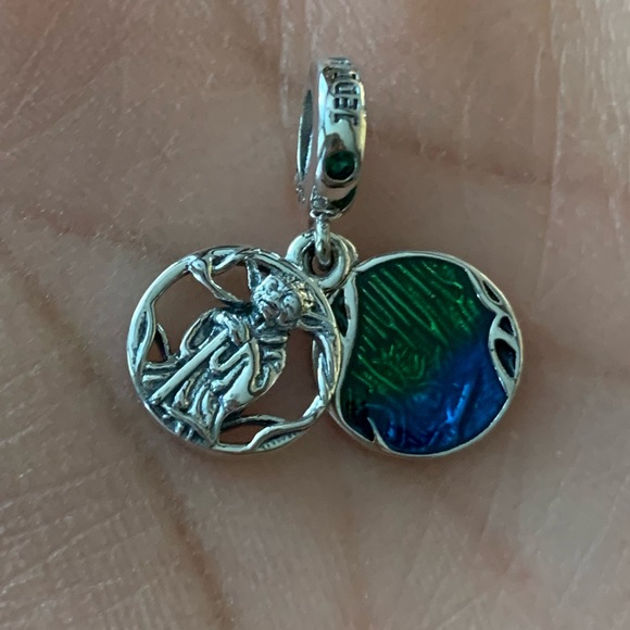 NWOT Star Wars Yoda Dangle Charm Sterling Silver 925 - Picture 7 of 13